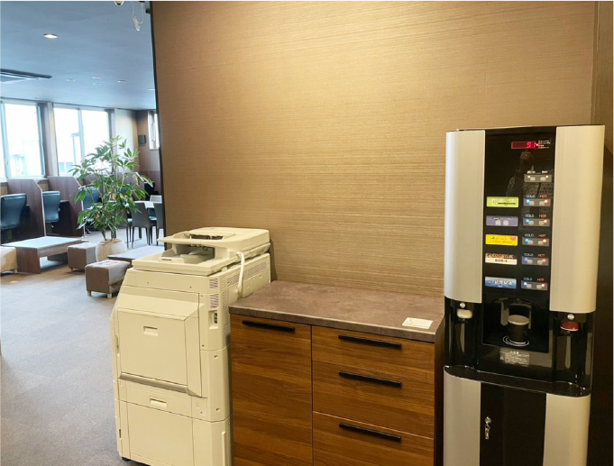 ドリンク＆コピースペース